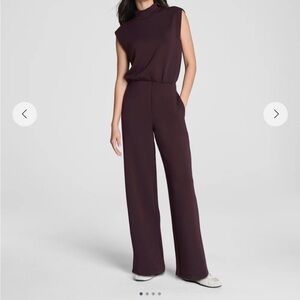 Elegant Sleeveless Jumpsuit -Brown